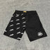 S / Denim black shorts