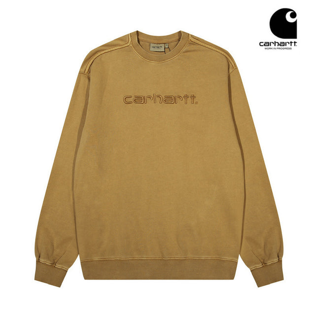 Retro Loose Crew Neck Sweatshirt for Couples