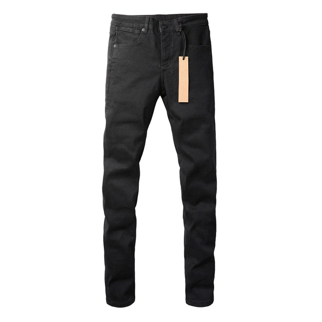 vintage hole slim stretch jeans