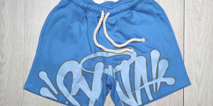 High Quality Syna Hip Hop Foam Print T-Shirt Set