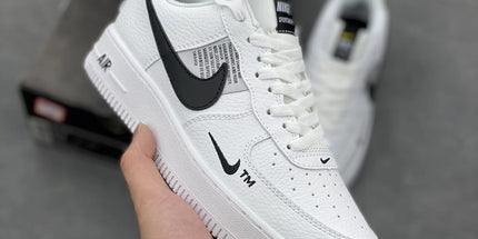 Air Force 1 White Hook Sneakers