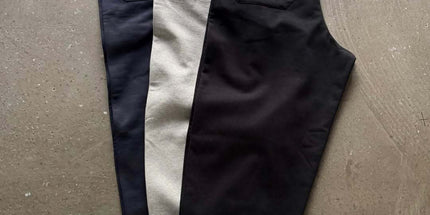 Double Waist Embroidery Folding Sweatpants for Couples