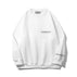 S / Small standard round neck white