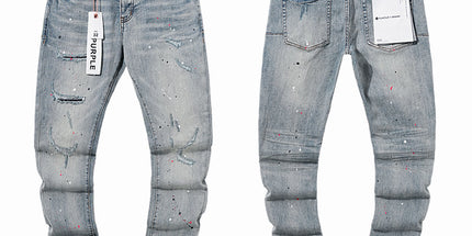Ripped Jeans foreign high street wear