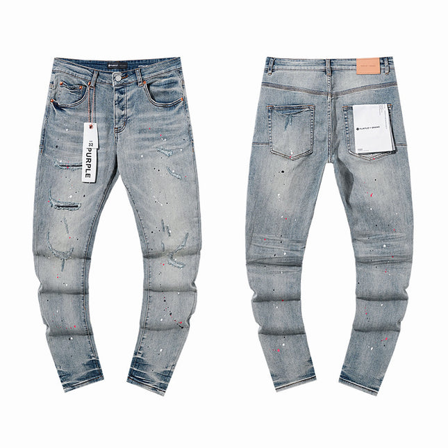 Ripped Jeans foreign high street wear