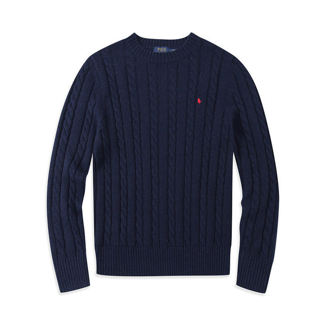 Crew Neck Knit Sweater