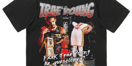 NBA Star Retro T-Shirt - Curry Kobe Morant Rose