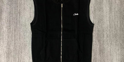Corteiz Embroidered Sleeveless Zipper Vest