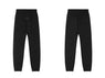 S / 2359 Black pants flocked letters