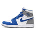 36 / aj1 blue and white