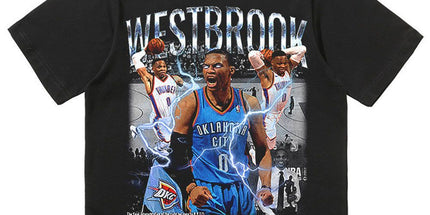 NBA Star Retro T-Shirt - Curry Kobe Morant Rose