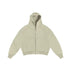 S / Creme-gelbe Strickjacke