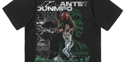 NBA Star Retro T-Shirt - Curry Kobe Morant Rose