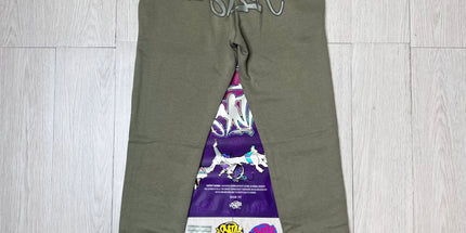 High Quality Syna Hip Hop Foam Print T-Shirt Set