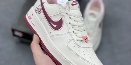 Air Force 1 White Hook Sneakers