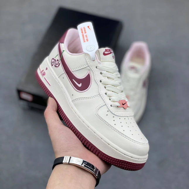 Air Force 1 White Hook Sneakers
