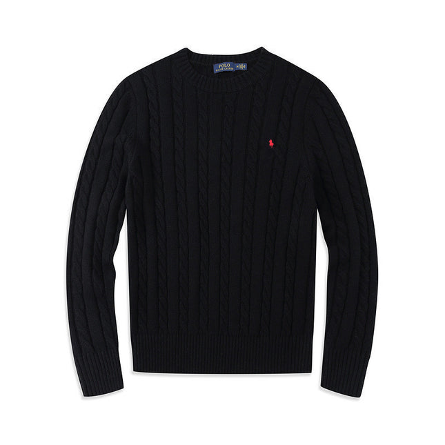 Crew Neck Knit Sweater