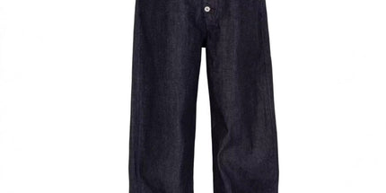 Black Wide-Leg Street Jeans