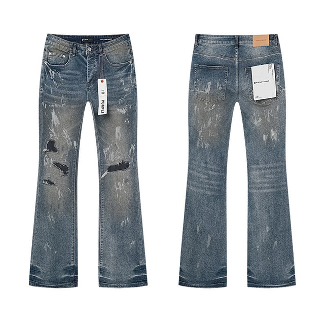Ripped Jeans foreign high street wear