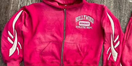 Y2k hooded zipper set