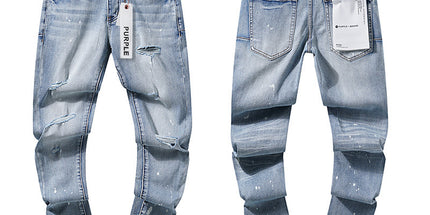 Ripped Jeans foreign high street wear