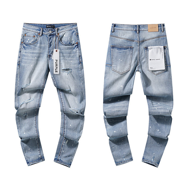 Ripped Jeans foreign high street wear