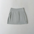 Gray-green skirt