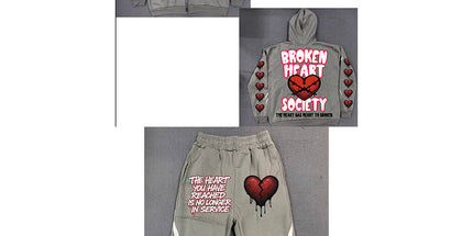 Y2K hip hop streetwear loose men's and women's fits