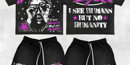 Crew Neck T-Shirt & Shorts Set
