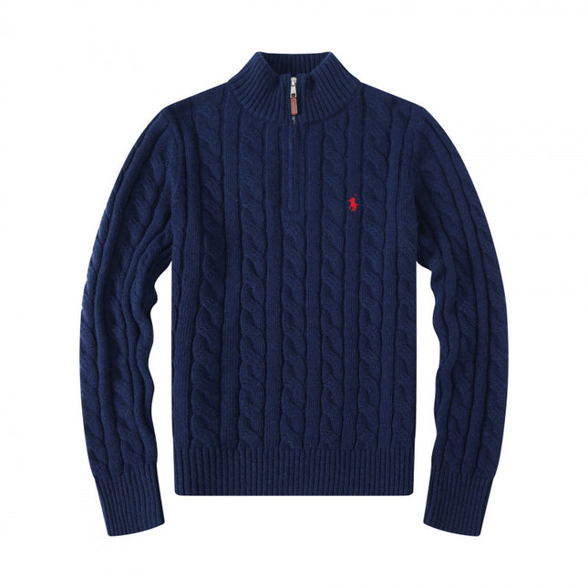 Crew Neck Knit Sweater