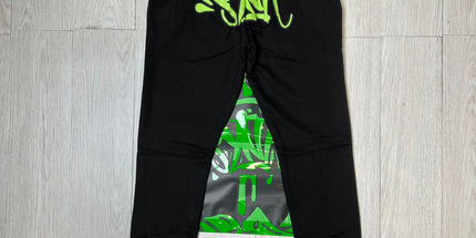 High Quality Syna Hip Hop Foam Print T-Shirt Set