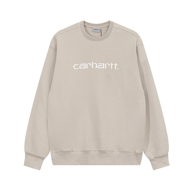 Retro Loose Crew Neck Sweatshirt for Couples