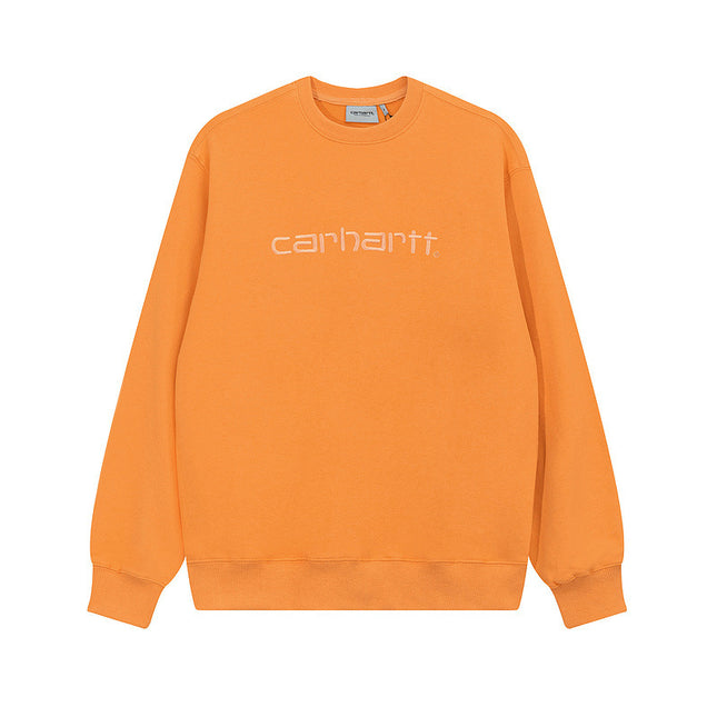 Retro Loose Crew Neck Sweatshirt for Couples