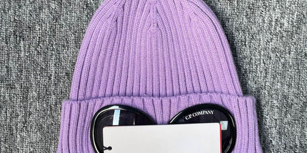 Rib CP Glasses Knit Caps - Unisex Winter Warmth