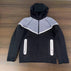 S / Black and gray coat