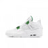 36 / aj4-white and green buckle