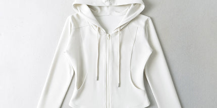 Women’s Zip Hoodie and Flared Pants Set