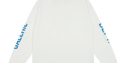 GALLERY DEPT Cotton Loose Long Sleeve Letter Tee