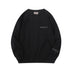 S / Small standard round neck black