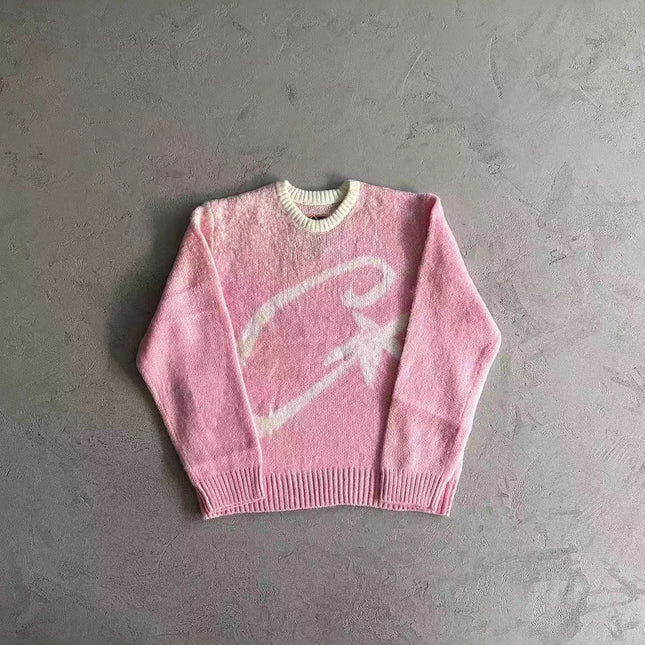 Corteiz C Star Mohair
Knit Sweater