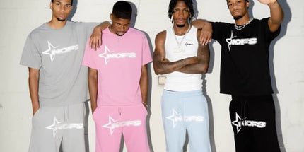 Summer Unisex Hip Hop Punk Print Shorts Set