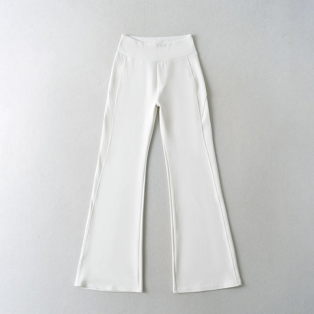Women’s Zip Hoodie and Flared Pants Set