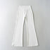 S / Creamy white flared pants