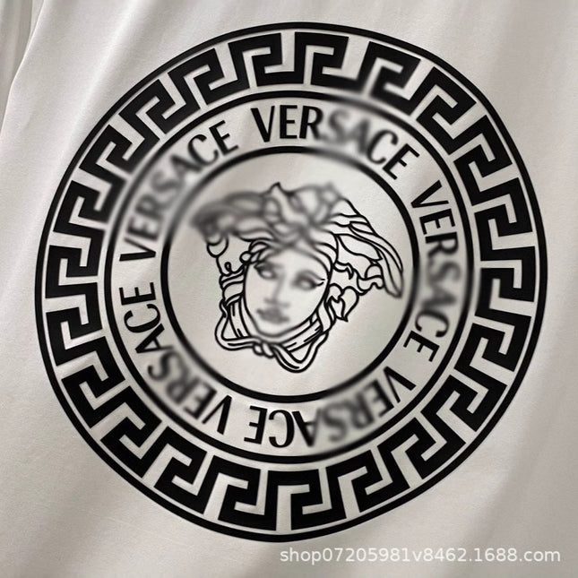 Vintage Print Cotton T-Shirt