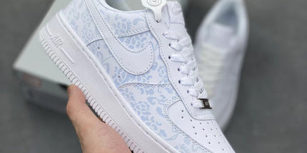 Air Force 1 White Hook Sneakers