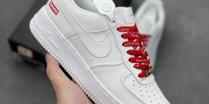 Air Force 1 White Hook Sneakers