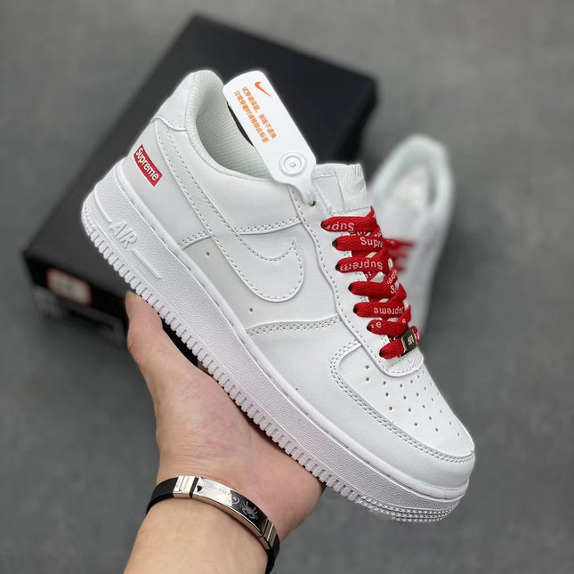 Air Force 1 White Hook Sneakers
