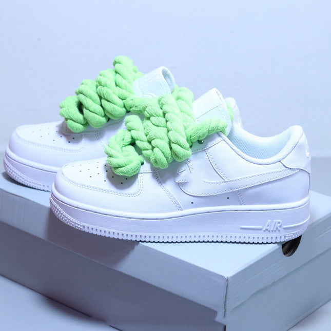 Nike Air Force 1 with Chunky Rope Laces