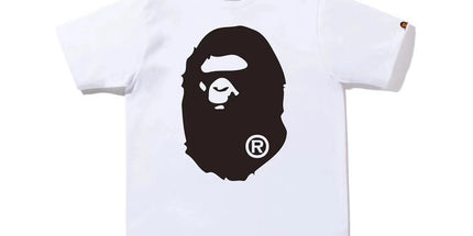 BEII&BAPE Unisex Double Yarn Cotton Print Tee