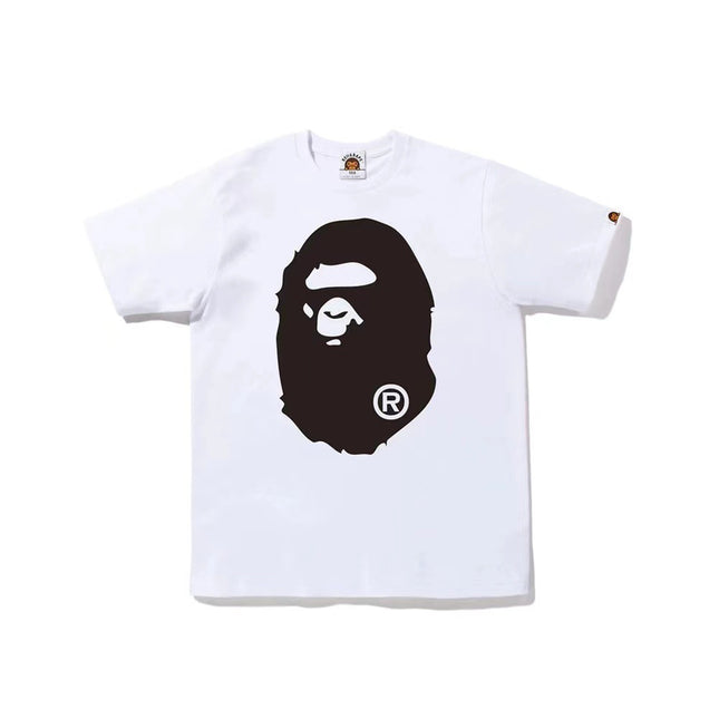BEII&BAPE Unisex Double Yarn Cotton Print Tee